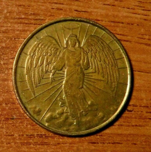 Medaglia tascabile angelo