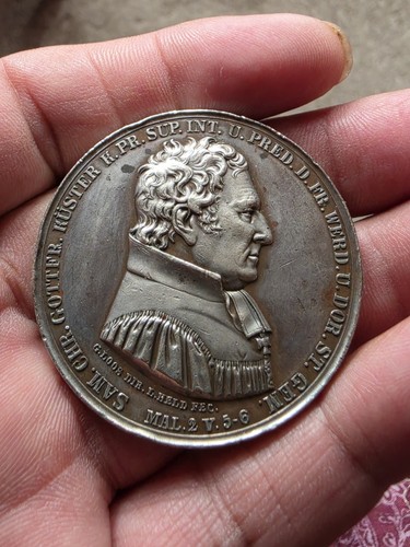 Medaglia germania argento 1835 - medaglia,