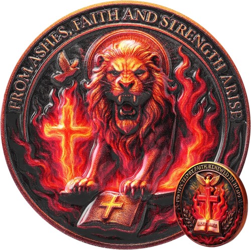 Moneta preghiera cristiana