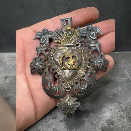 Voto vintage cuore - ex,