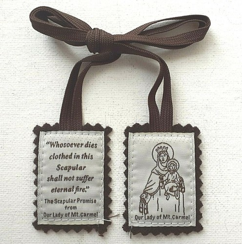Brown scapular our - brown, of