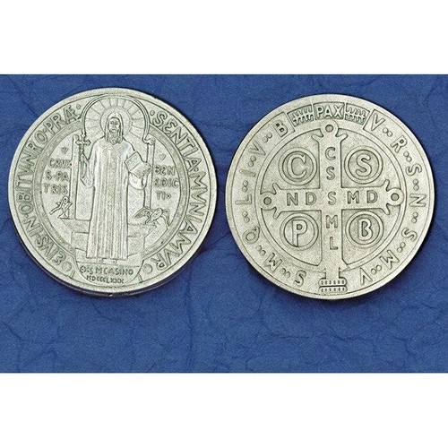 San benito medaglia croce - medaglia,