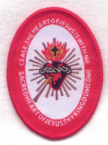 Distintivo del sacro cuore - distintivo,