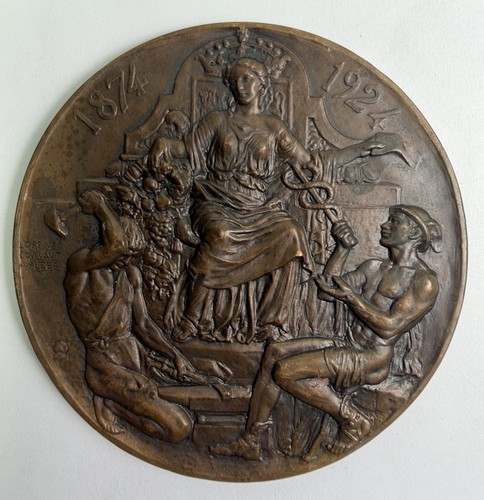 Medaglia commemorativa bronzo