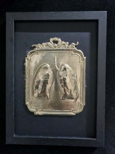 Voto polmoni in cornice - in,