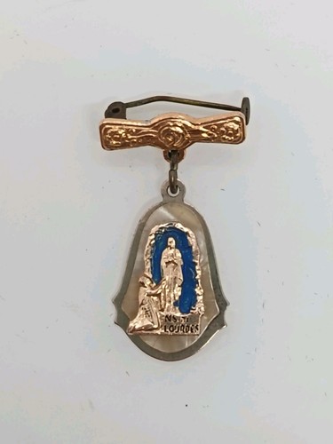 Vintage our lady lourdes - lady, lourdes'