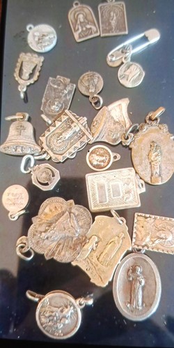 Medallas antiguas religiosas - medallas,