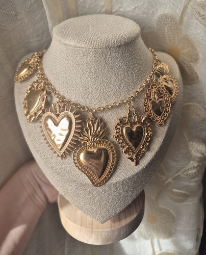 Collana cuore sacro voto - collana,