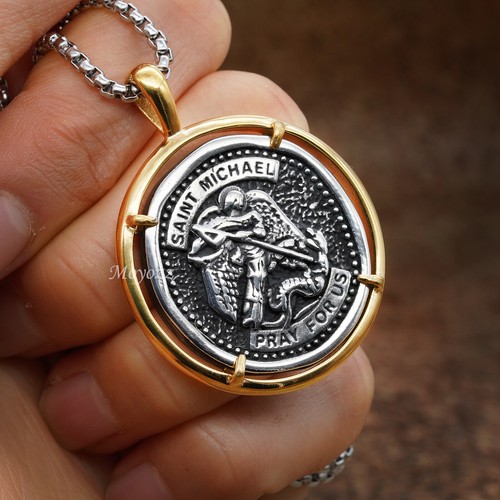 Collana con ciondolo - , medaglia