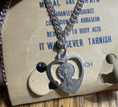 Collana medaglia scapolare