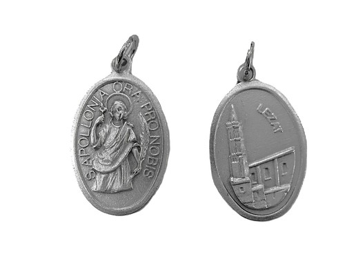 Medaglia sant apollonia - medaglia, con