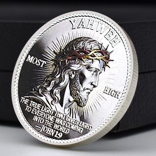 Moneta sfida cristiana - , croce