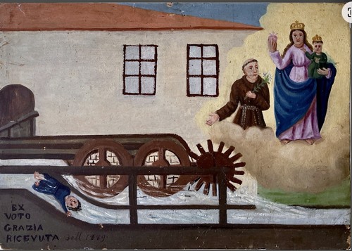 Voto antico per grazie - voto,